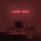 'Games Room' Neon Sign