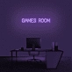 'Games Room' Neon Sign