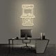Arcade machine neon sign