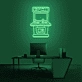 Arcade machine neon sign