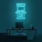 Arcade machine neon sign