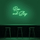 Rise And Slay Neon Sign