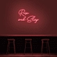 Rise And Slay Neon Sign