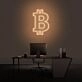 Bitcoin Logo Neon Sign