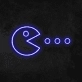Pacman Neon Sign