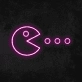 Pacman Neon Sign