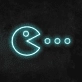 Pacman Neon Sign
