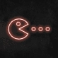 Pacman Neon Sign