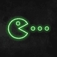 Pacman Neon Sign