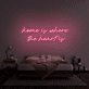 'Home Is Where The Heart Is' Neon Sign