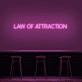 Law Of Attraction Neon Sign