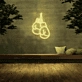 Boxing Gloves Neon Sign