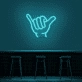 Fist Pump Neon Sign