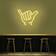 Fist Pump Neon Sign