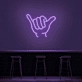 Fist Pump Neon Sign