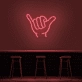 Fist Pump Neon Sign