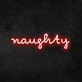 Naughty Neon Sign