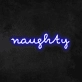 Naughty Neon Sign