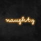 Naughty Neon Sign