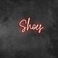 'Shoes' Neon Sign