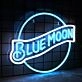 Brighten Your Nights: Blue Moon Neon Sign for Bars, Weddings, and Cozy Home Settings