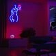 Elevate Your Bedroom, Boutique, or Bachelorette Bash with the Dark Blue Mannequin Women's Bedroom Neon Sign.