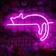 Brighten up your bedroom, kids' room, or add a whimsical touch to weddings and parties with the Dark Pink Lazy Sleeping Cat Neon Sign.