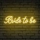 Add a vibrant touch to your wedding celebrations and bridal showers with the Bride To Be Words Neon Sign.