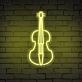 Bring a symphonic ambiance to your living space, music studio, or next event with the Cello Music Neon Sign.