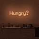 'Hungry' Neon Sign