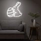 Brighten Up Your Easter Celebrations and Kids' Rooms with the Easter Eggs Bunny Cute Neon Sign.