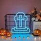 Spookify Your Space: The Halloween Coffin Neon Sign Perfect for Home Decor, Haunted Houses, and Halloween Celebrations