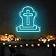 Spookify Your Space: The Halloween Coffin Neon Sign Perfect for Home Decor, Haunted Houses, and Halloween Celebrations