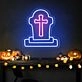 Spookify Your Space: The Halloween Coffin Neon Sign Perfect for Home Decor, Haunted Houses, and Halloween Celebrations