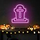 Spookify Your Space: The Halloween Coffin Neon Sign Perfect for Home Decor, Haunted Houses, and Halloween Celebrations