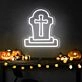 Spookify Your Space: The Halloween Coffin Neon Sign Perfect for Home Decor, Haunted Houses, and Halloween Celebrations