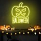 Brighten Your Halloween Celebration and Festive Decor with the Halloween Pumpkin Neon Sign for Home, Bar, and Party Ambiance.