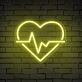Brighten Up Your Romantic Evenings and Weddings with Heart Wave Neon Sign.
