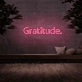 Gratitude' Neon Sign