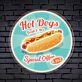 Brighten Up Your Bar, Diner, or Fast Food Joint with the Hot Dog Logo LED UV Neon Sign.