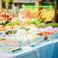 Brighten Up Celebrations and Decor: Lets Party Word Triangle Neon Sign for Bars, Weddings, and Home Gatherings.
