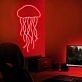 Bring the ocean's allure to your space: Multicolor Jellyfish Magic Led Neon Sign, perfect for home decor, bars, and themed events.