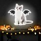 Add a Purr-fect Glow to Your Space: Neon Cat Portrait Wings Personalized UV Neon Sign for Home Decor, Office Charm, and Unique Party Highlight.