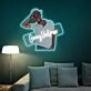 Brighten up every celebration and space, from weddings to your home office, with the Photo Words Personalized UV Neon Sign.