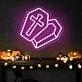 Brighten Up Your Halloween Festivities and Themed Events with the Semi Open Coffin Halloween Neon Sign