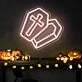 Brighten Up Your Halloween Festivities and Themed Events with the Semi Open Coffin Halloween Neon Sign