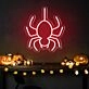 Light Up Your Halloween Festivities with the Spider Halloween Neon Sign - Perfect for Home, Bars, and Hauntingly Stylish Events!