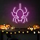 Light Up Your Halloween Festivities with the Spider Halloween Neon Sign - Perfect for Home, Bars, and Hauntingly Stylish Events!