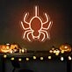 Light Up Your Halloween Festivities with the Spider Halloween Neon Sign - Perfect for Home, Bars, and Hauntingly Stylish Events!