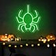 Light Up Your Halloween Festivities with the Spider Halloween Neon Sign - Perfect for Home, Bars, and Hauntingly Stylish Events!